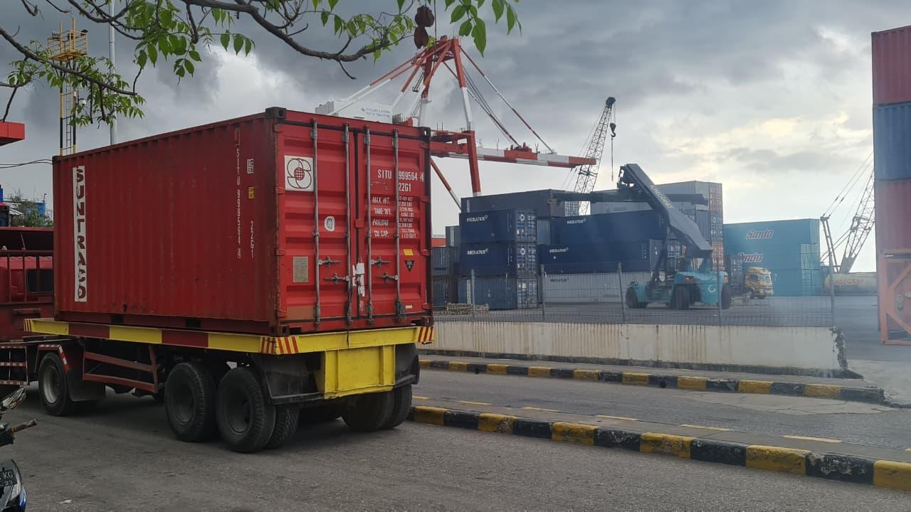 Rute Container Jakarta Kupang PT Sanwa Antar Nusa